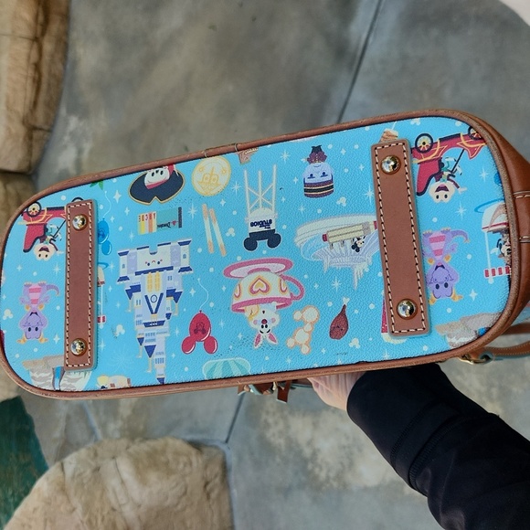 Disney Dooney & Bourke Jerrod Maruyama satchel purse Park Icons - Picture 6 of 14